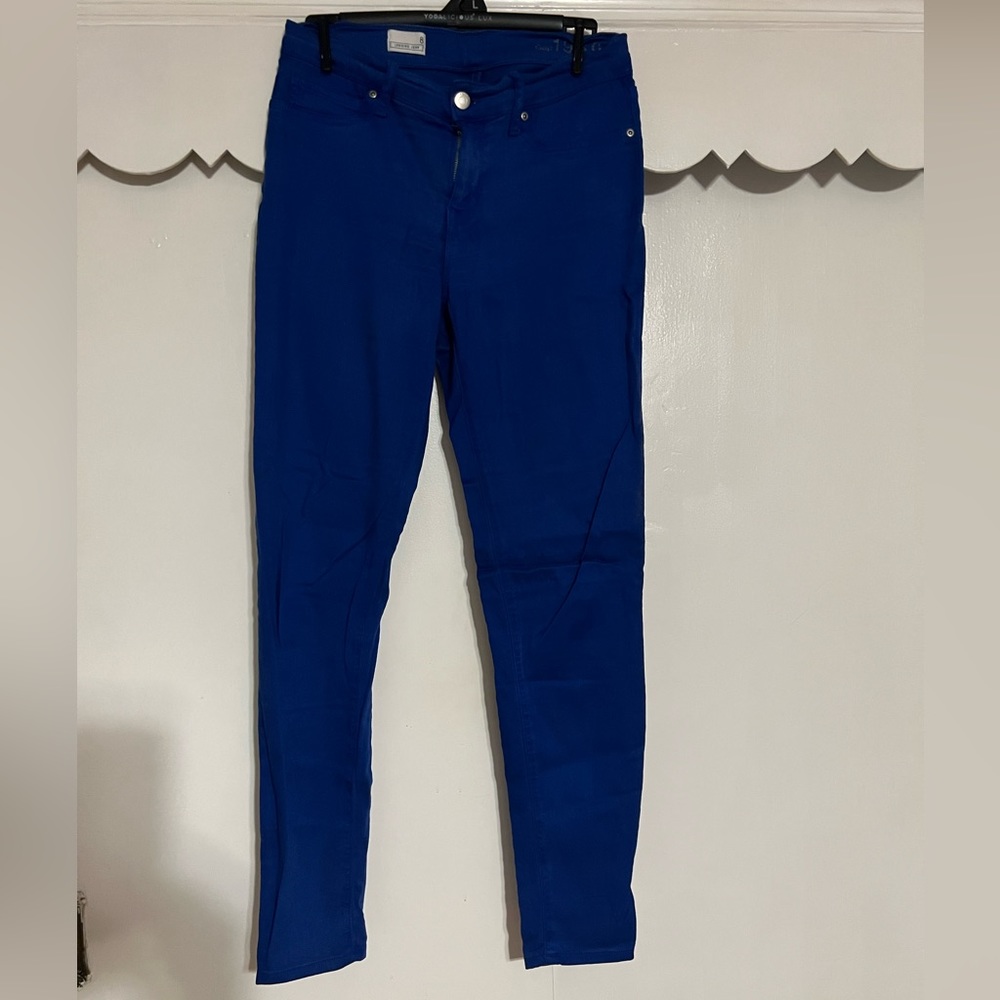 gap royal blue jegging EUC